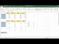 Excel Solver-Unbalanced Assignment Problem