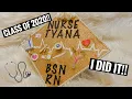 DECORATING MY NURSING GRADUATION CAP BSN RN 2020 WE DID IT