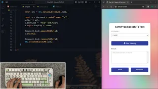 ASMR Programming - Voice To Text in JavaScript
