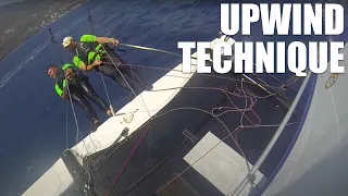HOBIE TIGER UPWIND TECHNIQUE
