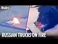 Download Lagu Russian armoured vehicles BLOW UP in massive explosion as Ukraine strikes Putin's Belgorod