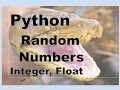 310-Python - Random Numbers integer float