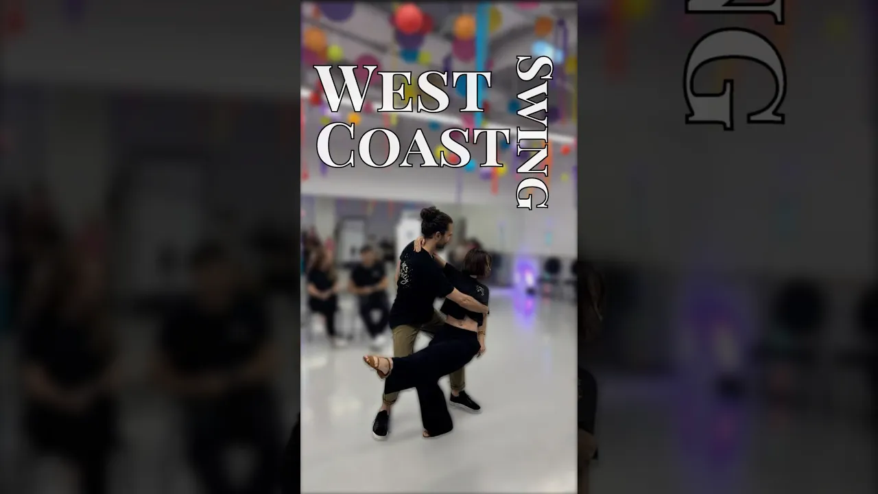 West Coast Swing Improvisation part 2 #semionmaria #westcoastswing #modernswing #improvisation #wcs