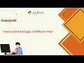 L-1 - Python Programs