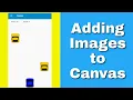 Replacing Rectangle with images in android canvas game