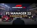 F1 MANAGER 22 5 Essential Tips Before you Start Beginner s Guide