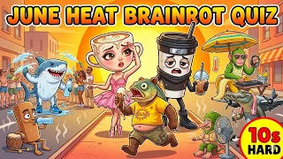 Italian Brainrot Summer Quiz | Guess the Brainrot Characters in 10 Seconds (Extreme Heat Edition)