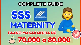 sss maternity benefits requirements paano makakuha ng maternity claim 70 000 or 80 000