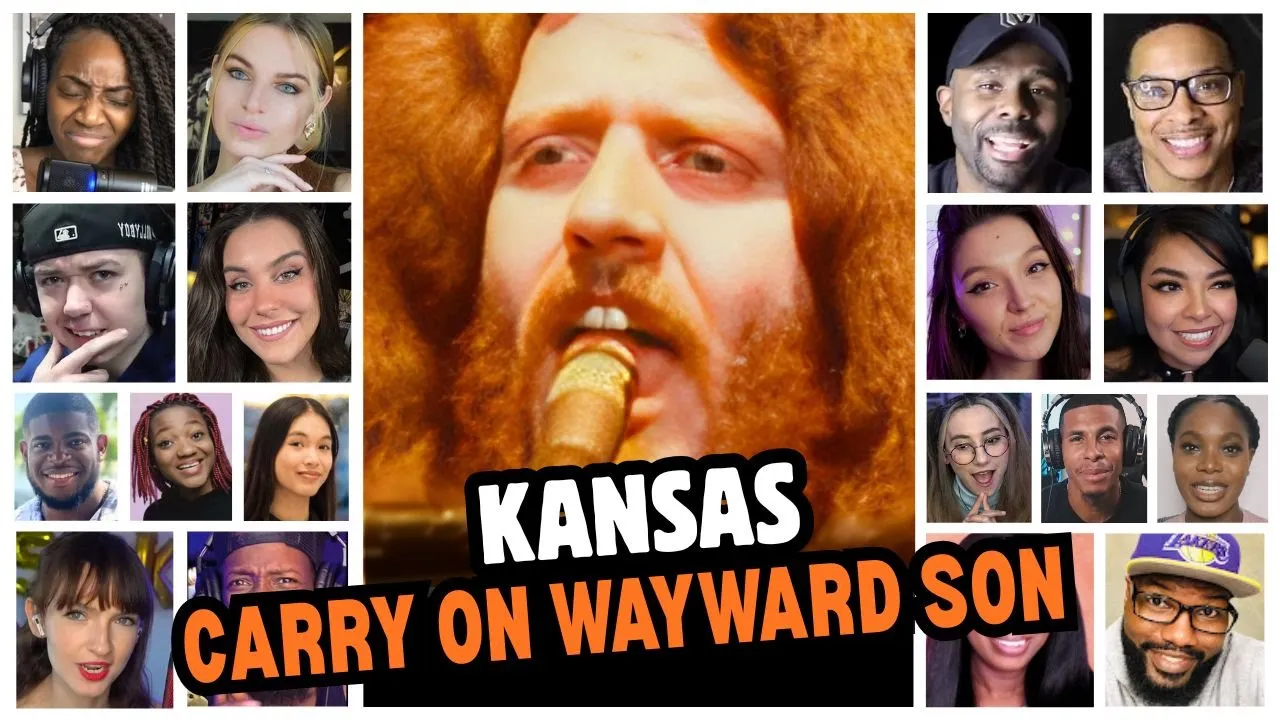 Kansas - Carry On Wayward Son - Reaction Compilation Kansas - Carry On Wayward Son - Reaction Compilation