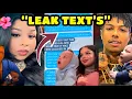BREAKING Chrisean Rock And Blueface LEAK TEXT MESSAGES REGARDING Chrisean JR