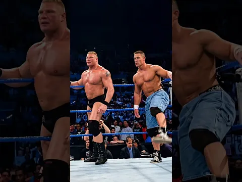 John Cena & Brock Lesnar vs. The Undertaker & Kurt Angle: SmackDown! (Oct. 2, 2003)
