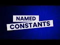 2 13 Named Constants