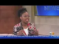 NCIS Star Dinona Reasonover Live On KCAL9 News