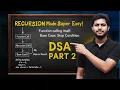 8 Recursion Problems in Telugu Master Recursion Step-by-Step DSA Series Ep 9
