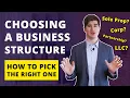 How to Choose the Right Business Structure LLC vs Corporation vs Sole Proprietorship