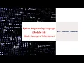 Python Programming Language Module - 26 Basic Concept of Inheritance