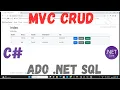C C CRUD Tutorial Asp net C full CRUD using ADO NET C CRUD ADO NET