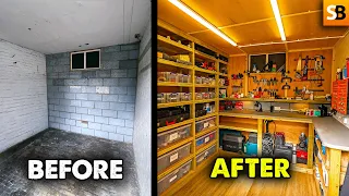 We Turned an Empty Garage Into a Workshop