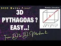 How to Find the Diagonal of a Cuboid GCSE Maths 3D Pythagoras Explained