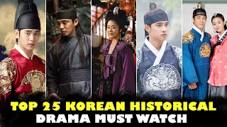 top 25 best historical korean dramas list most recommended historical dramas