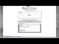 NMSU Maestro - How to Login Logout