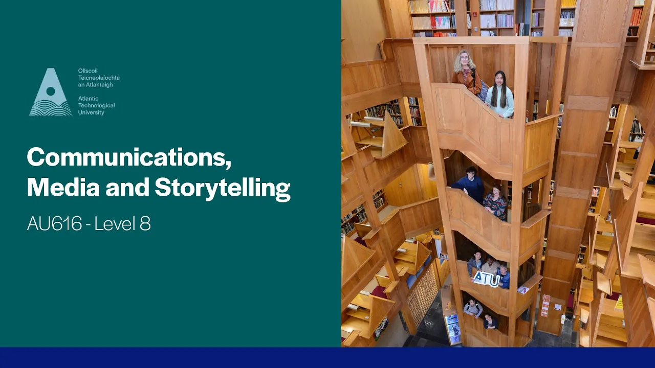 Communications, Media, and Storytelling Course Video