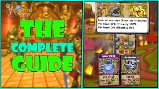 Wizard101 In Depth Guide To NEW ARCHMASTERY System How To Use New School Pips