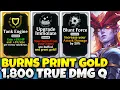 1 800 True Damage Every Q Infinite HP AD Gold Printer Shyvana ARAM Mayhem