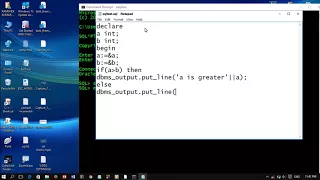 Hello World Program how to run PL SQL program OrientBits