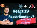 React Router Tutorial in Hindi - Lazy Loading Code Splitting