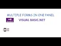 MULTIPLE FORMS IN ONE PANEL
