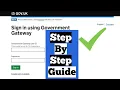 How To Create A Government Gateway ID 2026