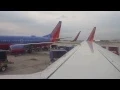 Southwest Airlines SWA748 Boeing 737-700 landing at Chicago Midway Airport from NYC