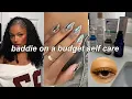 how to be a baddie on a budget easy affordable DIY hair nails lashes more