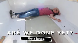 More FIBERGLASS & EPOXY anyone? | YACHT REBUILD WEEK 37