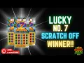 LUCKY NO 7 SCRATCH OFF WINNER Ohio Lottery Tickets