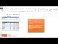 Use the DMIN and DMAX Functions
