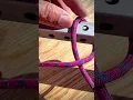One way to tie the lark s head