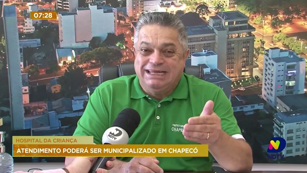 Atendimentos do Hospital da Criança, em Chapecó, podem ser municipalizados