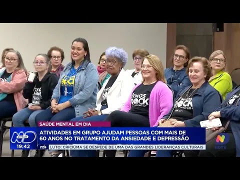 Saúde mental em dia: atividades em grupo ajudam idosos a superar ansiedade e depressão