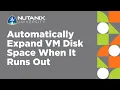 Automatically Expand VM Disk Space When It Runs Out Prism for IT Ops Nutanix University