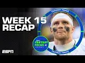 Week 15 Fantasy Recap Playoff Heroes Heartbreaks Fantasy Focus