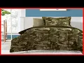 Dream Factory Boys Army Green Desert Camo Comforter Set Multi Twin