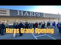 Harps grand opening - Welcome to England