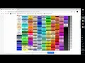 Python Tkinter s Color Chart Python GUI Apps With Tkinter