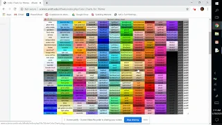 Python Tkinter s Color Chart Python GUI Apps With Tkinter