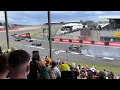 Guanyu Zhou Silverstone 2022 crash fan view