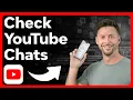 How To Check Messages On YouTube