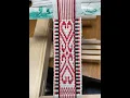 Lagu Securing the ends of a band: PickUp/ Baltic weaving - Inkle Loom