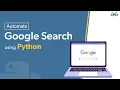 Automate Google Search using Python Selenium GeeksforGeeks